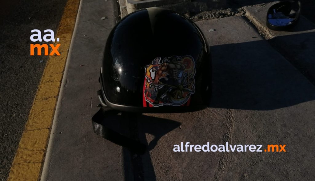 FALLECE MOTOCICLISTA TRAS CHOCAR CONTRA OBJETO FIJO