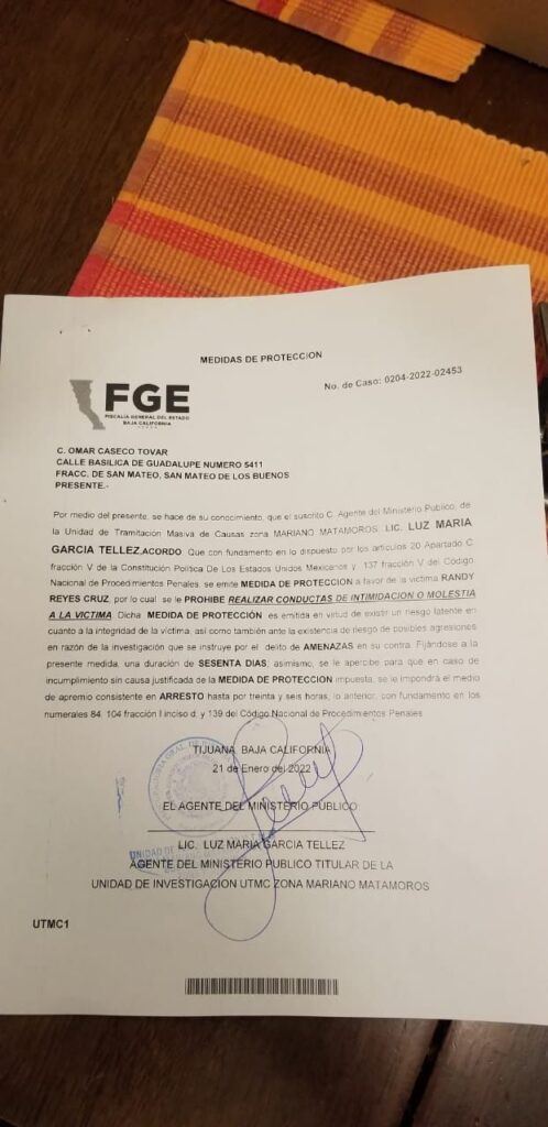 FGE PROTEGE A PASTOR QUE ROBó UN BEBé Y GOLPEó A LA MADRE