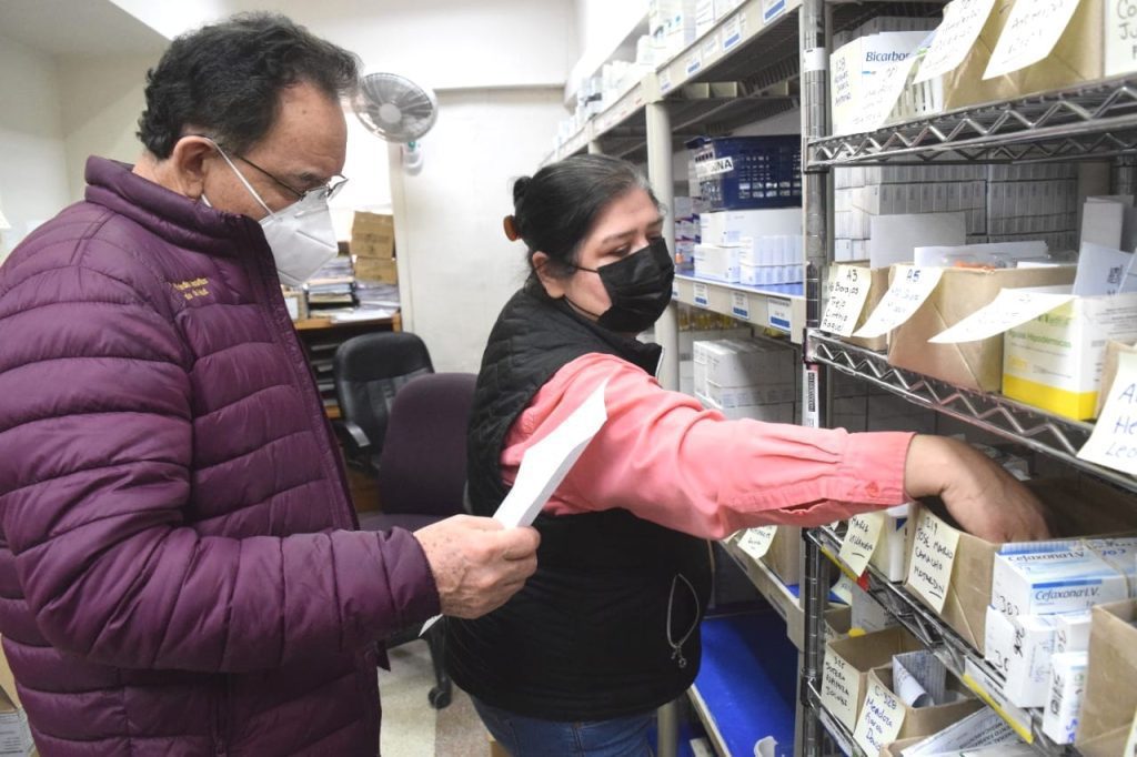 VERIFICAN ABASTO DE MEDICAMENTOS EN HOSPITAL GENERAL DE MEXICALI