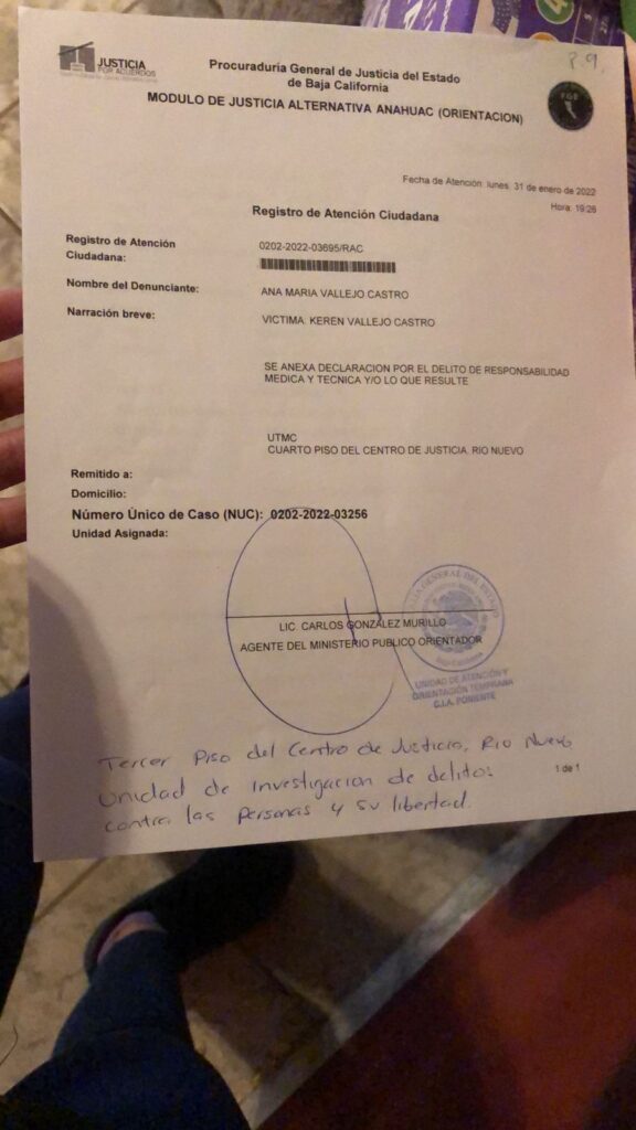 KEREN FUE AL IMSS A TENER A SU BEBé, MURIó Y LA FAMILIA ACUSA QUE LES ESCONDEN EL CADáVER