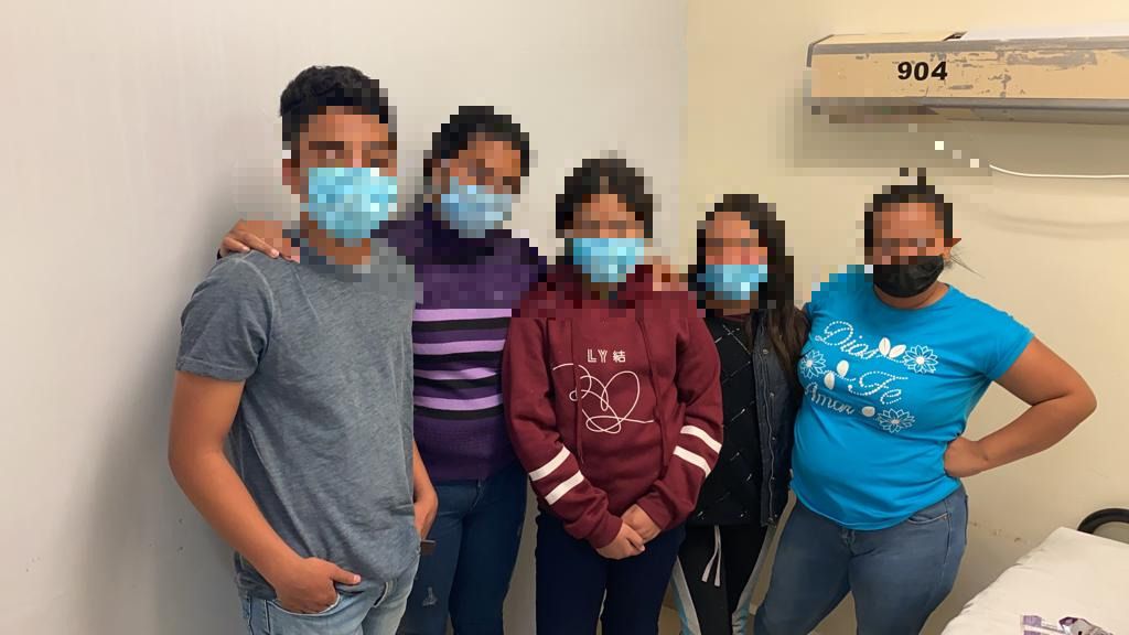 RESCATAN A NIñOS MIGRANTES EN EL RíO BRAVO