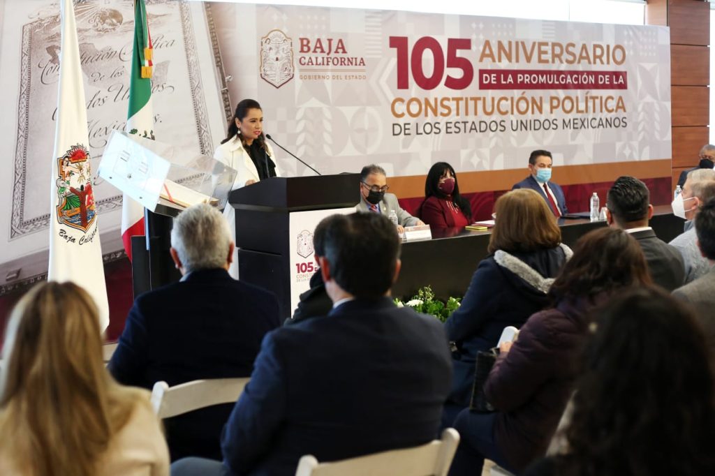 CONMEMORA BC EL 105 ANIVERSARIO DE LA CONSTITUCIóN MEXICANA