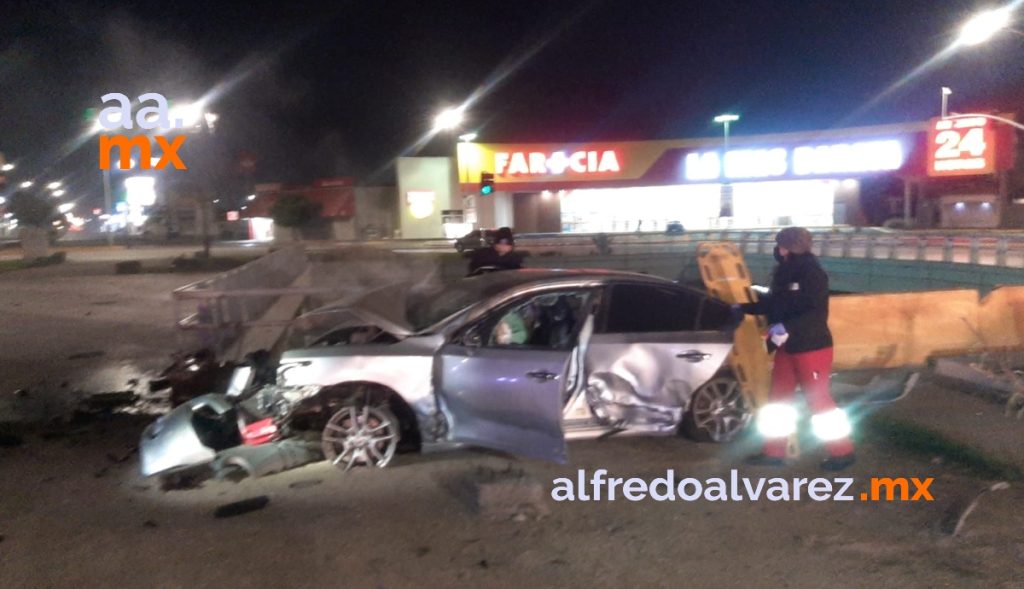 FALLECE FUNCIONARIO AL VOLCAR Y CHOCAR CONTRA OBJETO FIJO