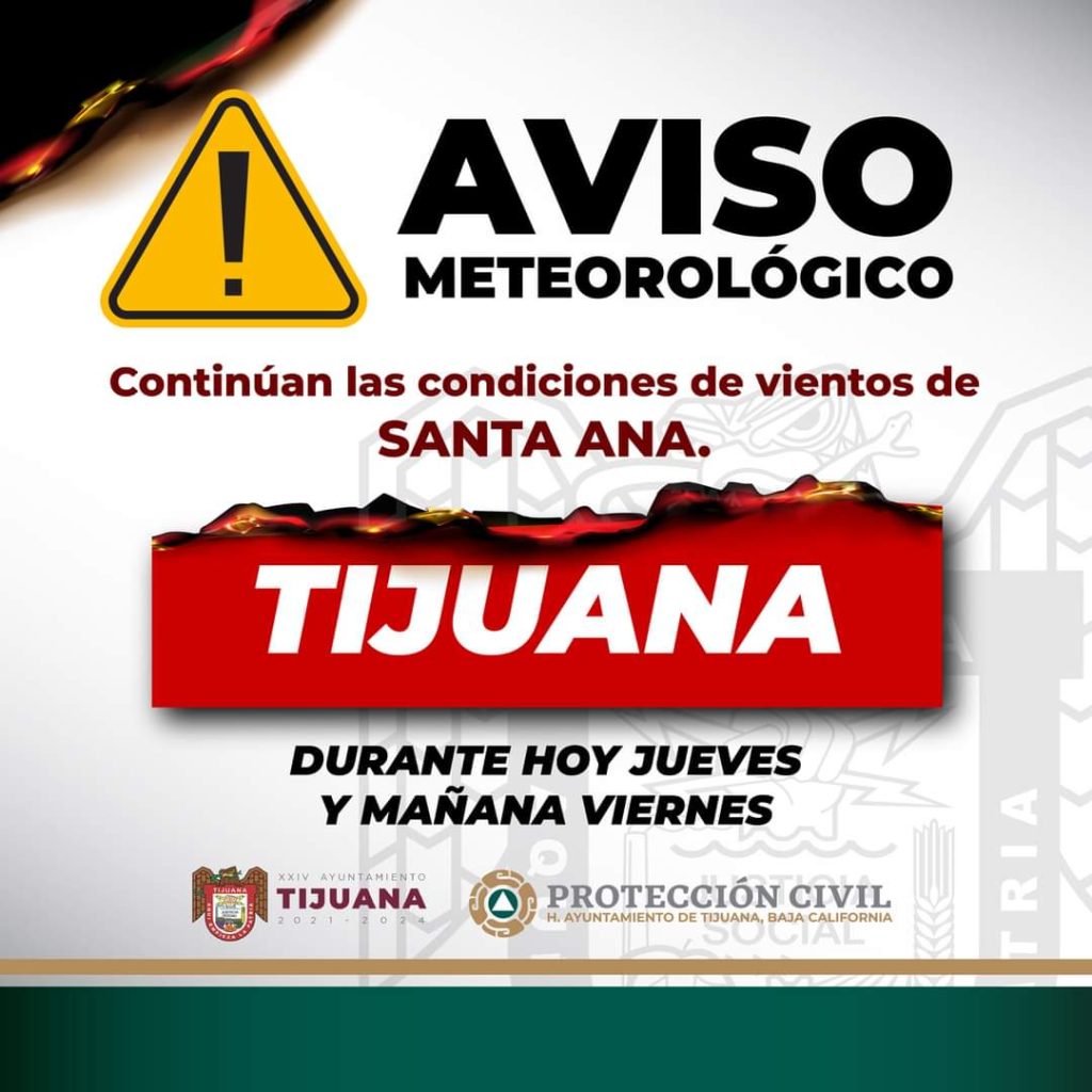 CONDICIóN SANTA ANA PREVALECERá HASTA LA PRóXIMA SEMANA