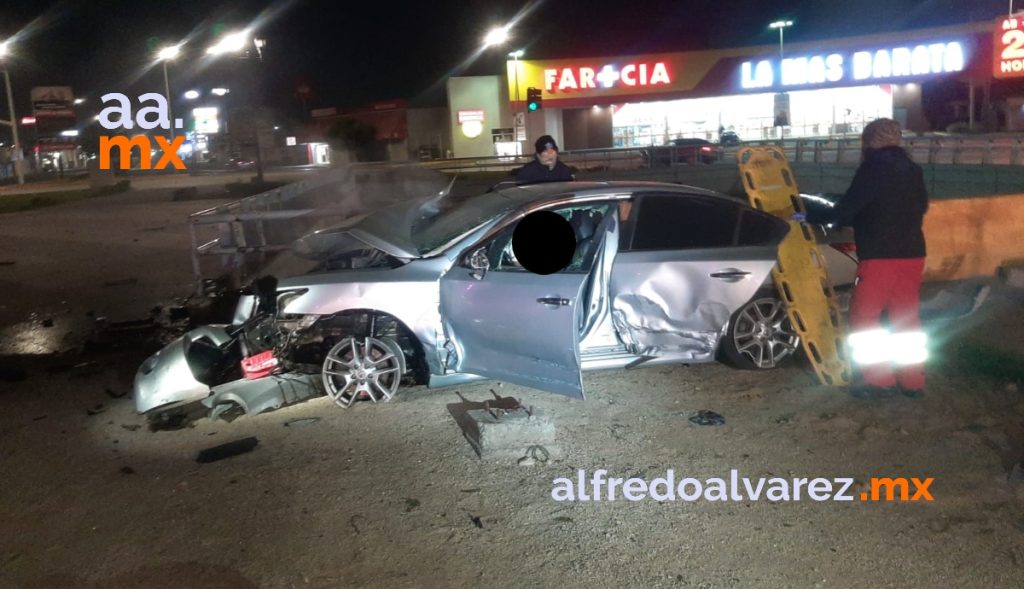 FALLECE FUNCIONARIO AL VOLCAR Y CHOCAR CONTRA OBJETO FIJO
