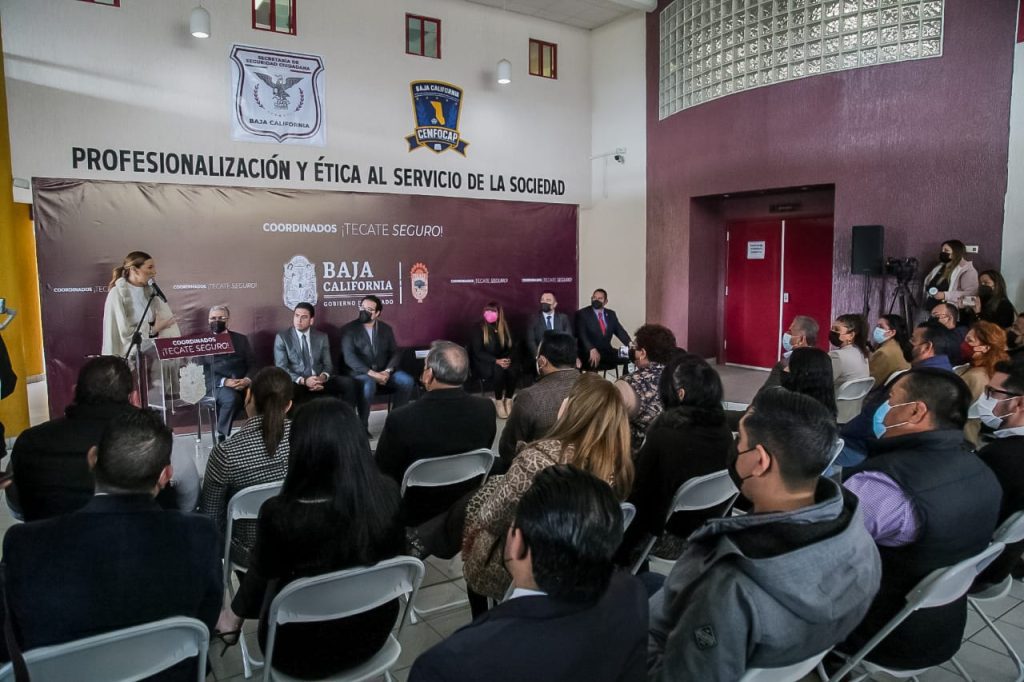 REFUERZA MARINA DEL PILAR VIGILANCIA POLICIAL EN TECATE