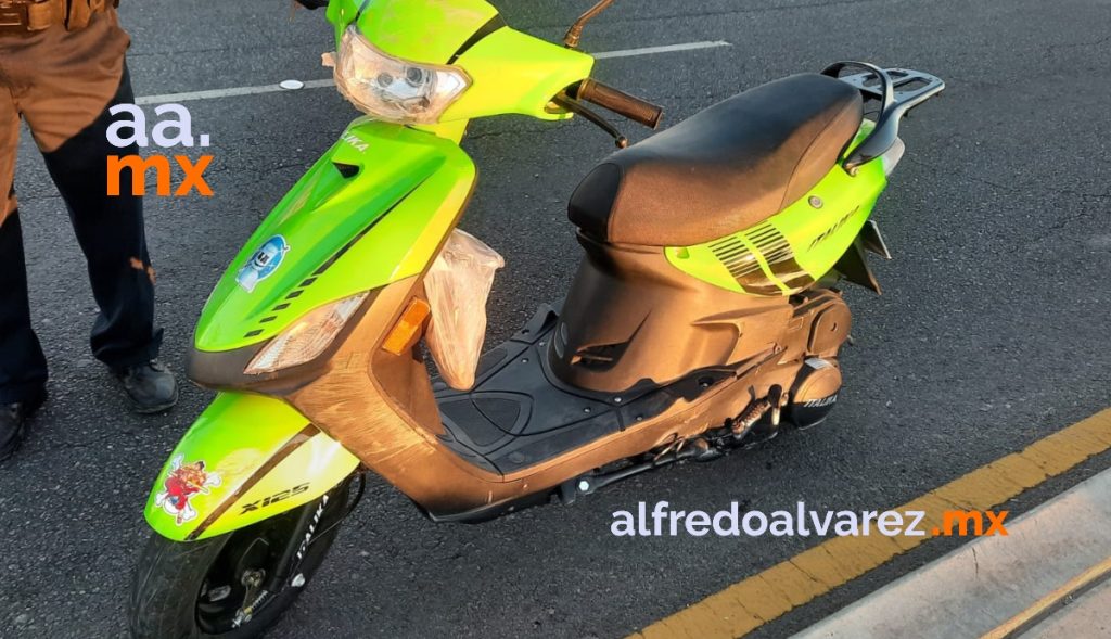 FALLECE MOTOCICLISTA TRAS CHOCAR CONTRA OBJETO FIJO