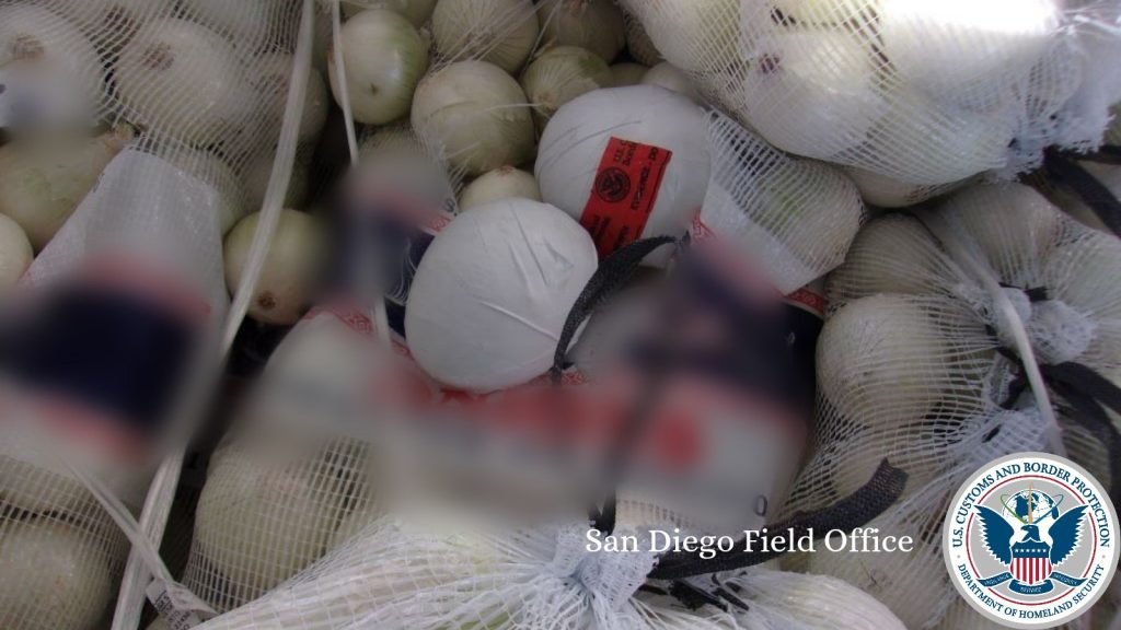 HALLAN MáS DE MIL PAQUETES CON METANFETAMINA EN LA GARITA DE OTAY