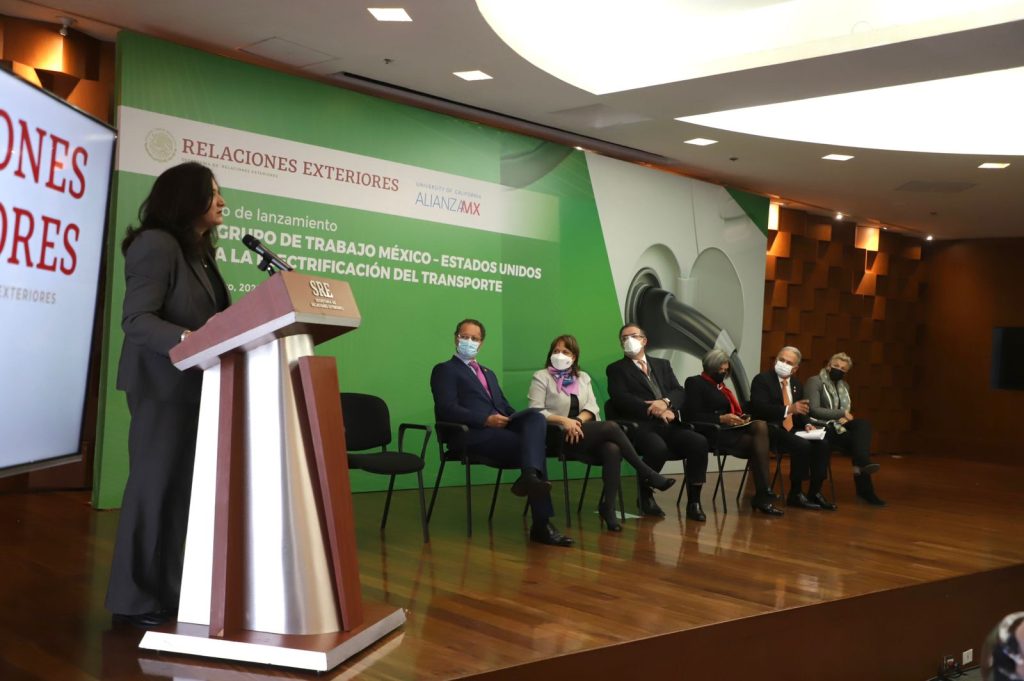MéXICO PRESENTA GRUPO BINACIONAL PARA ELECTRIFICACIóN DEL TRANSPORTE