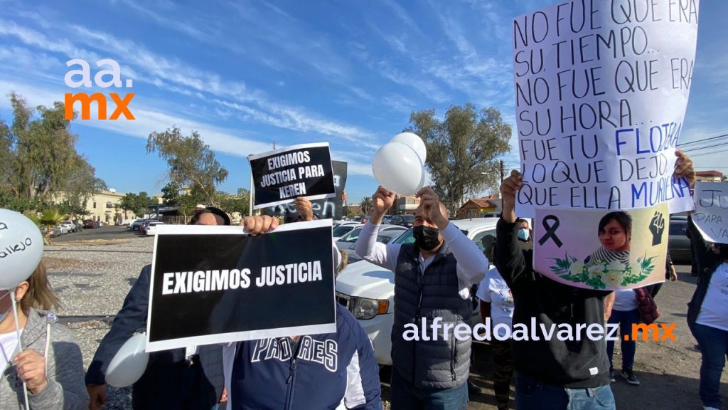 CIUDADANOS Y FAMILIARES EXIGEN JUSTICIA POR MUERTE DE KEREN VALLEJO