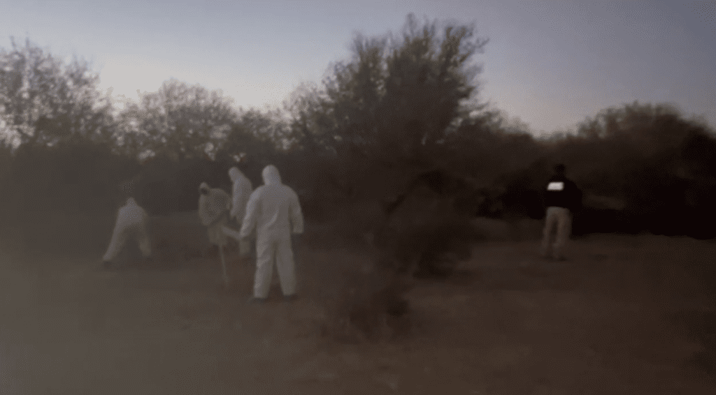 FUERON OCHO CUERPOS LOS HALLADOS EN FOSAS DE SANTA ANA