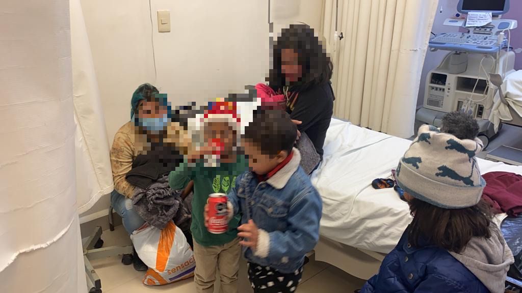 RESCATAN A NIñOS MIGRANTES EN EL RíO BRAVO