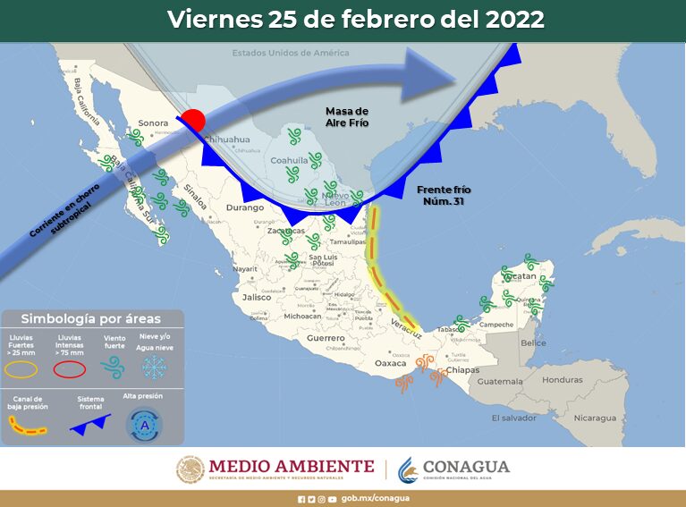 CONTINUARá CAíDA DE AGUANIEVE Y NIEVE EN BC