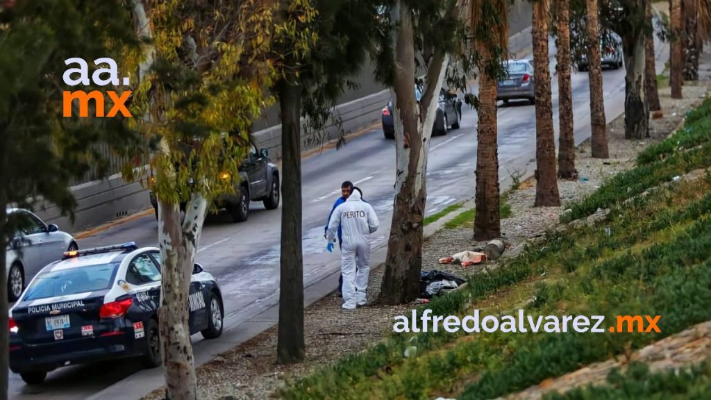 LOCALIZAN RESTOS HUMANOS EN LA AVENIDA INTERNACIONAL