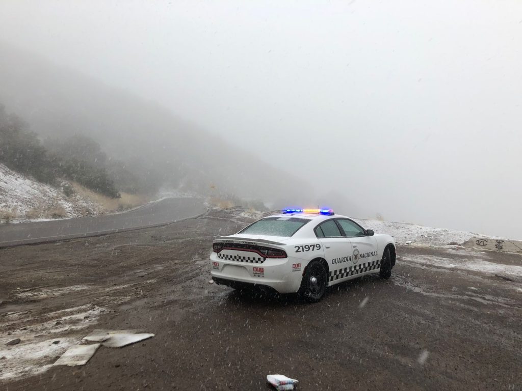 CAE NIEVE Y AGUANIEVE EN LA SIERRA DE SONORA