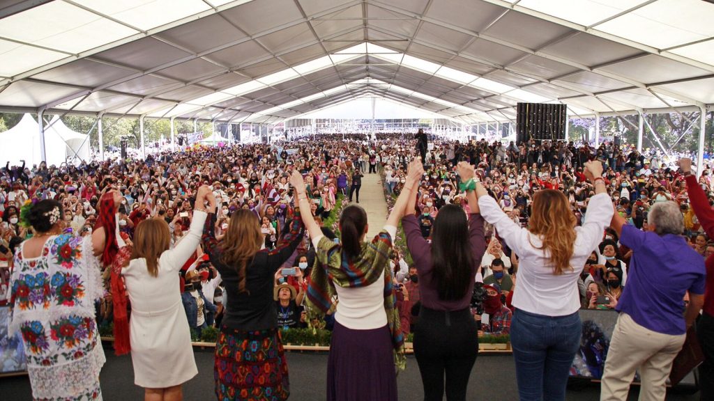 PARTICIPA MARINA DEL PILAR EN ENCUENTRO DE MUJERES POR LA TRANSFORMACIóN