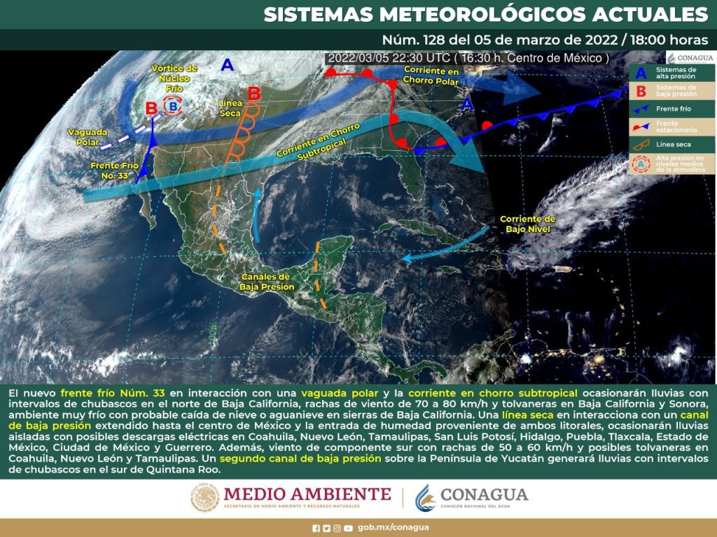 CONTINUARá EL FRíO Y POSIBLES NEVADAS EN BC CONTINUARá EL FRíO Y POSIBLES NEVADAS EN BC