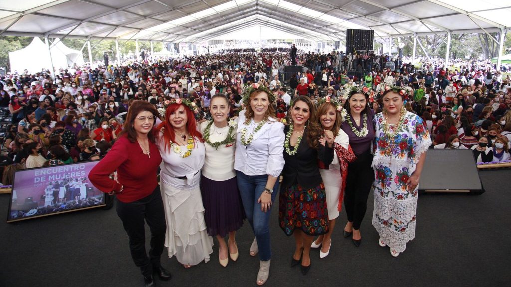 PARTICIPA MARINA DEL PILAR EN ENCUENTRO DE MUJERES POR LA TRANSFORMACIóN