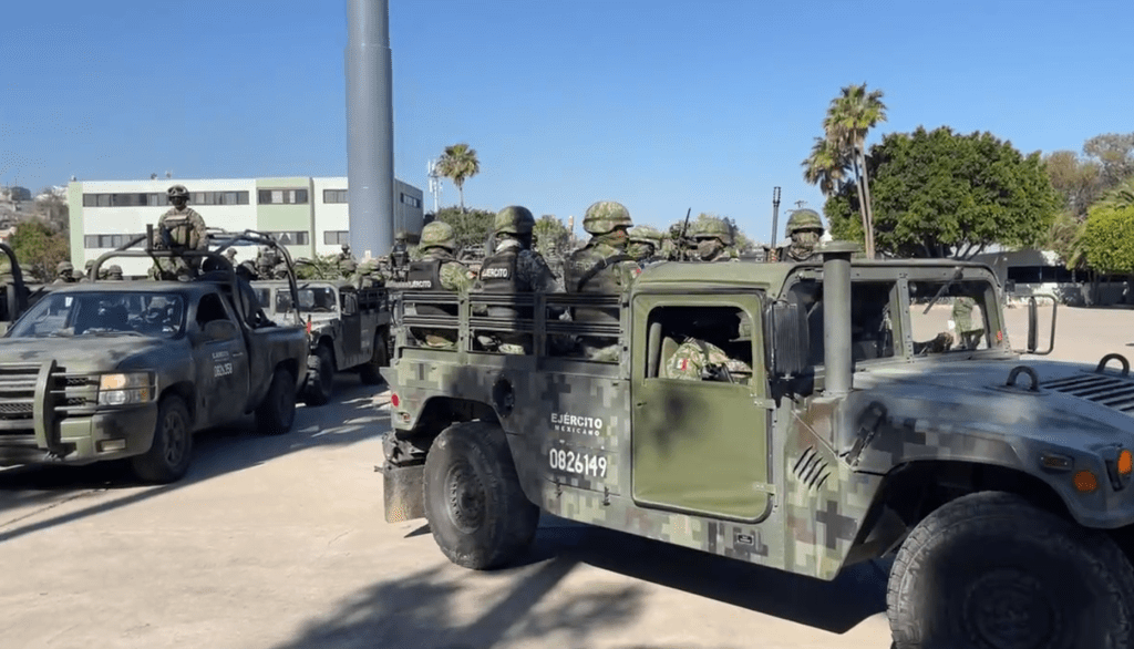 LLEGAN A TIJUANA REFUERZOS MILITARES PARA ROBUSTECER SEGURIDAD LLEGAN A TIJUANA REFUERZOS MILITARES PARA ROBUSTECER SEGURIDAD