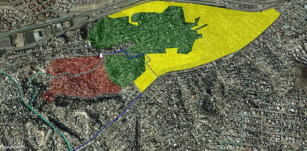 TRABAJA CESPT PARA RESTABLECER SERVICIOS EN CAMINO VERDE SIN AFECTAR ZONA DE RIESGO