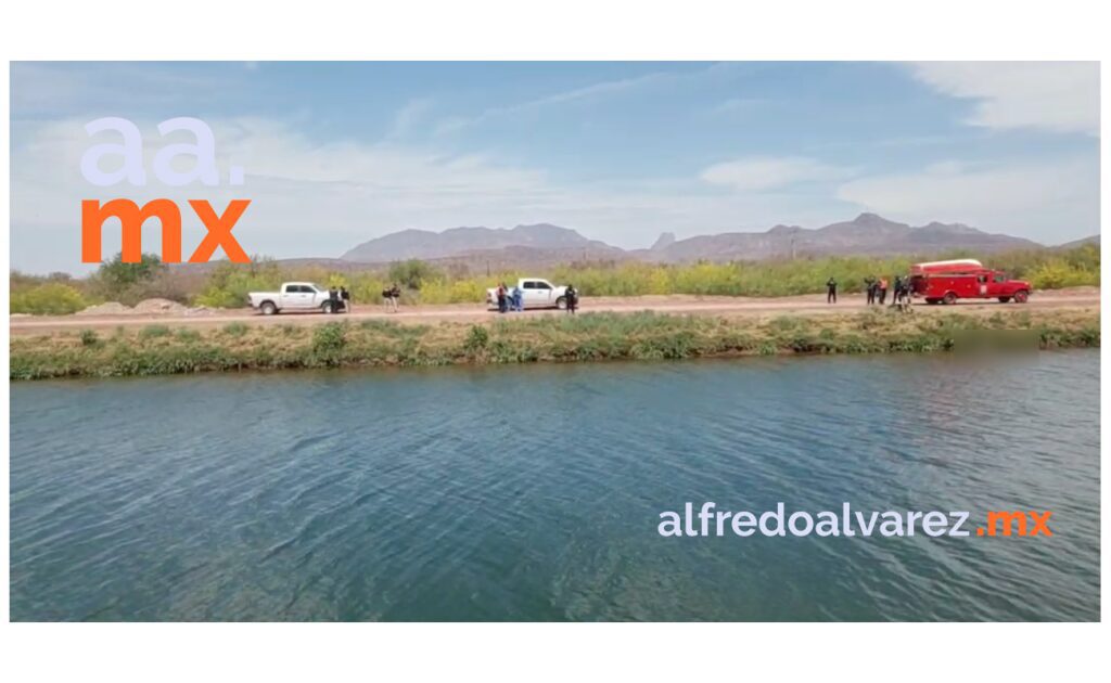 FLOTA CUERPO SIN VIDA EN EL CANAL ALTO DE CAJEME