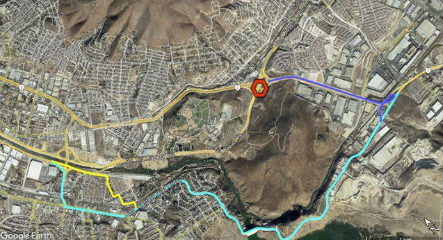 ORDENAN CIERRE TOTAL A LA CIRCULACIóN VIAL EN PUENTE LOS OLIVOS