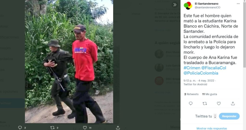 LA MENOR QUE LOGRó FOTOGRAFIAR A SU ASESINO