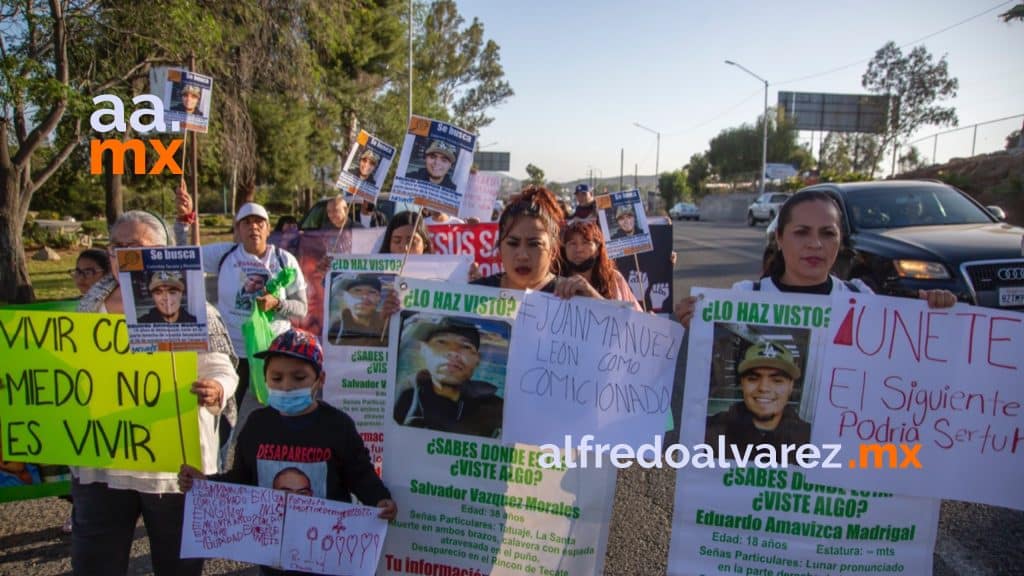 FAMILIARES DE DESAPARECIDOS EXIGEN APOYO EN TECATE