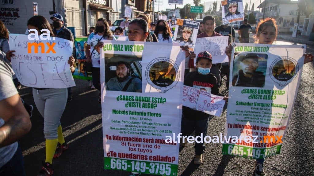 FAMILIARES DE DESAPARECIDOS EXIGEN APOYO EN TECATE