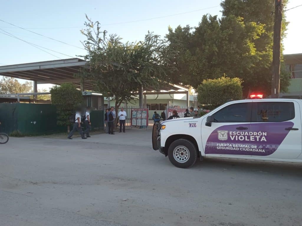 SSCBC MANTIENE VIGILANCIA EN SECUNDARIAS Y PREPAS