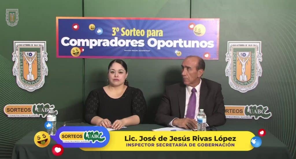 CELEBRAN EL TERCER SORTEO PARA COMPRADORES OPORTUNOS Y DE COLABORADORES DE LA UABC