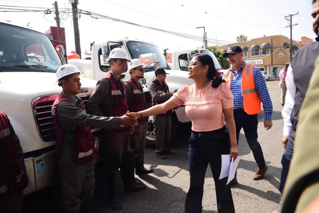 ALCALDESA ATIENDE REZAGO EN OBRAS PúBLICOS