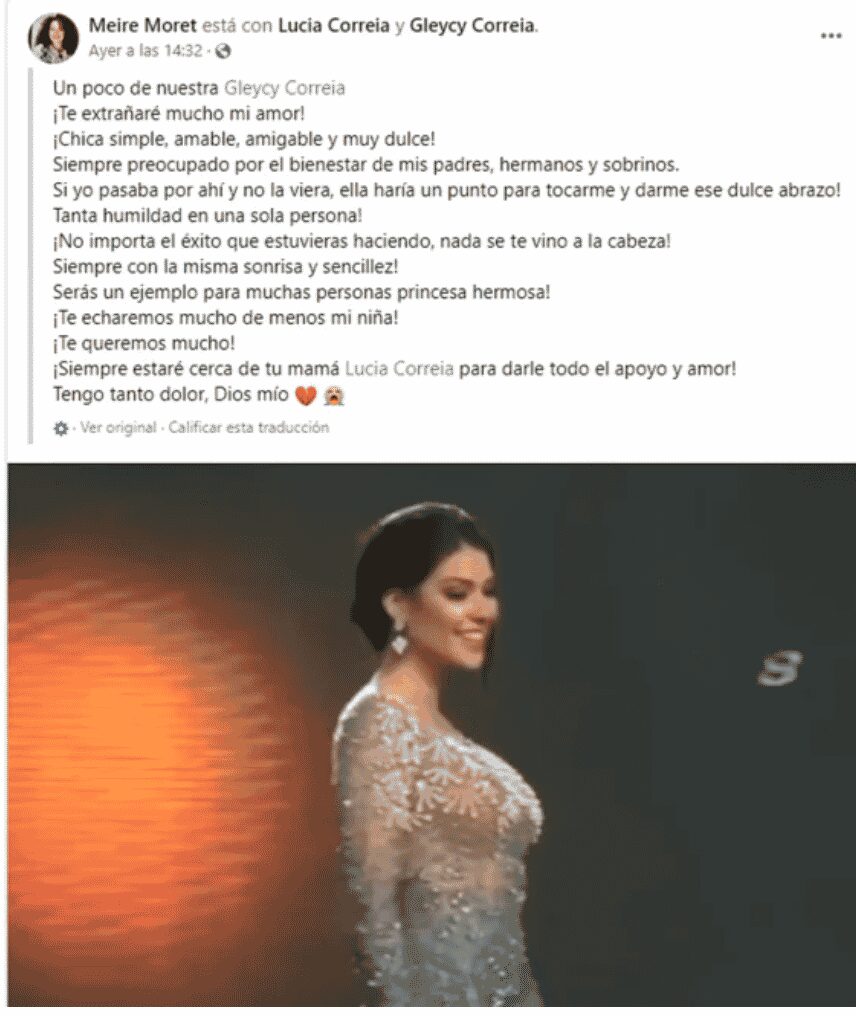 MUERE EX MISS BRASIL A SUS 27 AñOS