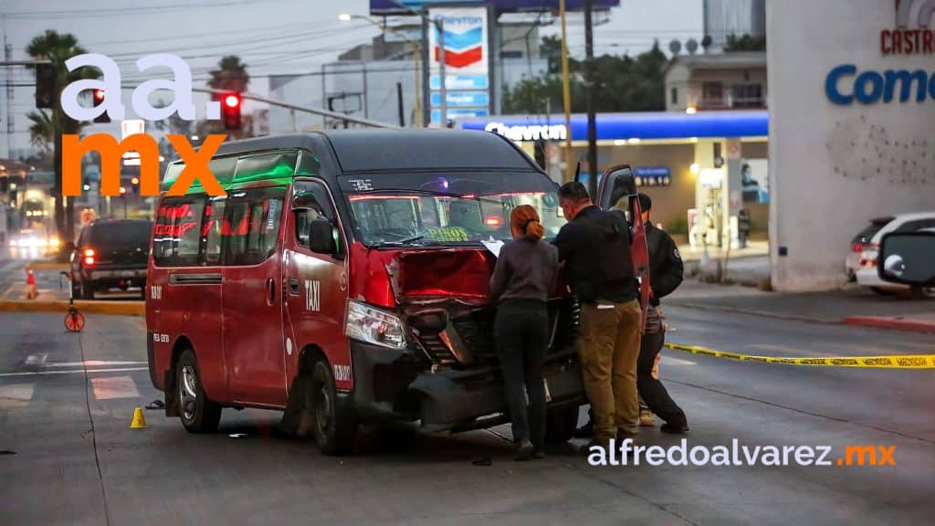MUERE PEATóN ATROPELLADO EN EL BULEVAR BENíTEZ Y AMéRICAS