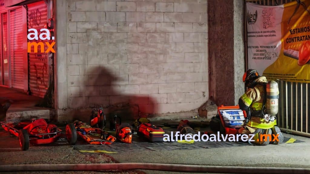 ARDE BODEGA QUE ALMACENABA CARNE Y LáCTEOS