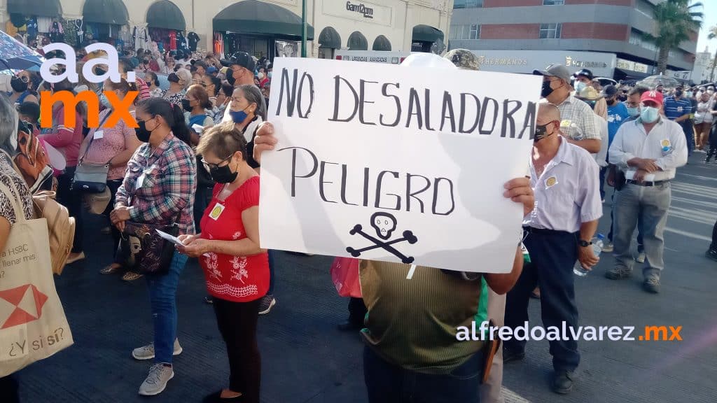 MARCHA UNIóN DE USUARIOS POR EL AGUA EN HERMOSILLO
