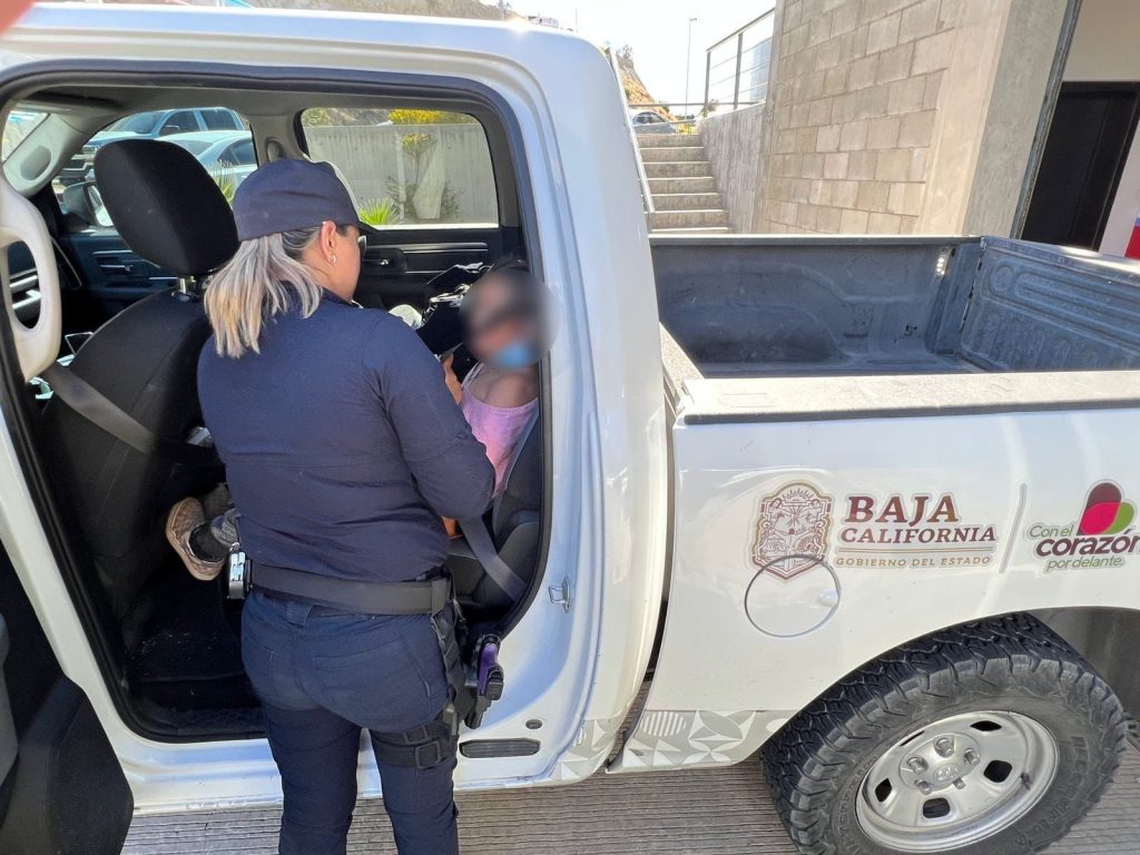 RESCATAN EN TIJUANA A NIñA CON ALERTA AMBER EMITIDA EN HIDALGO
