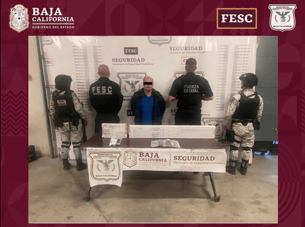 LOS ATRAPA LA GUARDIA NACIONAL Y LA FESC CON ARMAS Y CARTUCHOS
