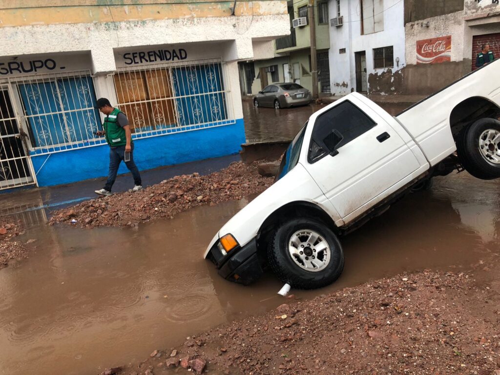DEJAN LLUVIAS EN SONORA DAñOS, COMUNIDADES INCOMUNICADAS Y UN NIñO FALLECIDO