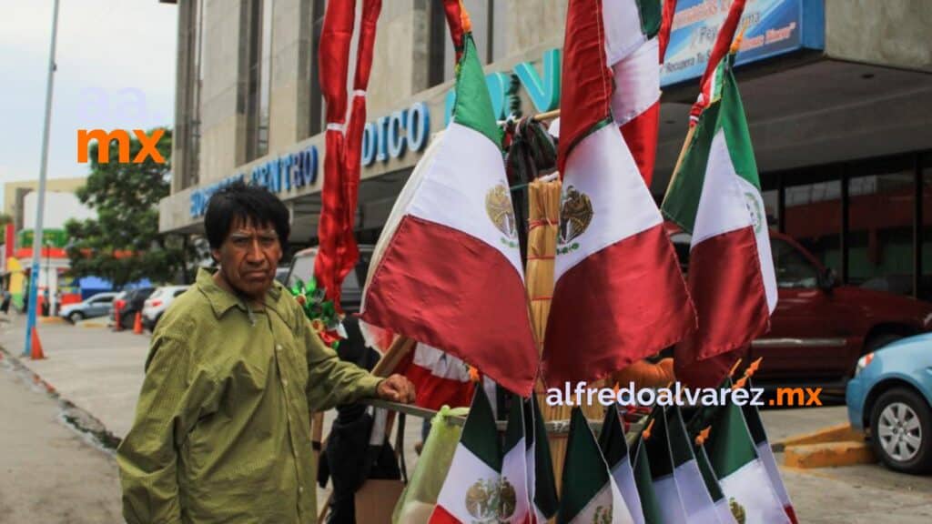 COMERCIANTES APROVECHAN LAS FIESTAS PATRIAS PARA COMERCIALIZAR SUS PRODUCTOS