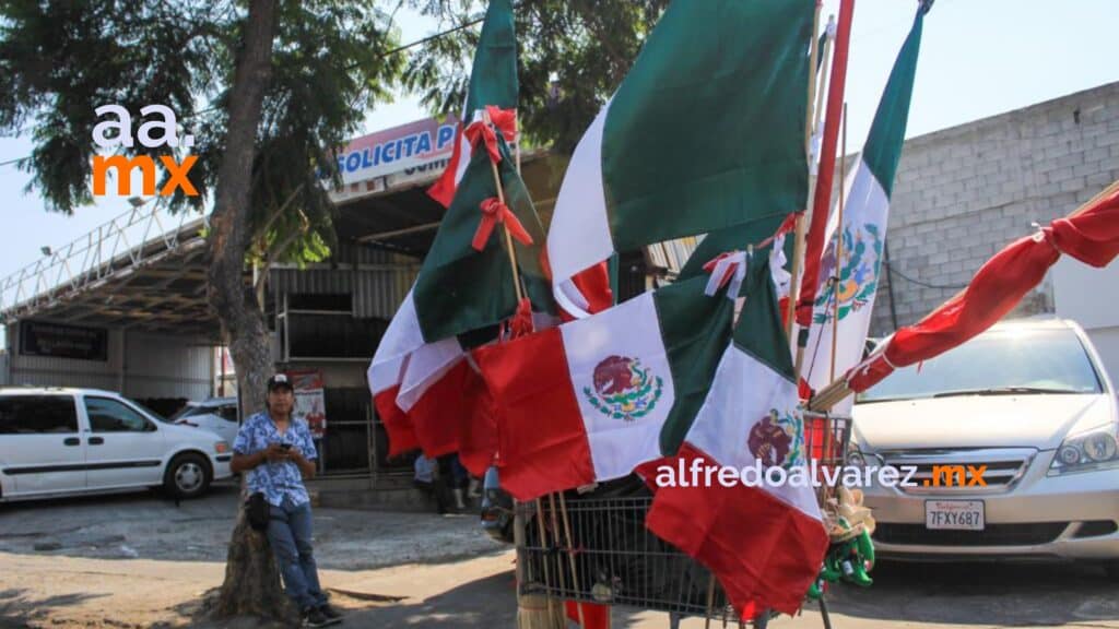 COMERCIANTES APROVECHAN LAS FIESTAS PATRIAS PARA COMERCIALIZAR SUS PRODUCTOS