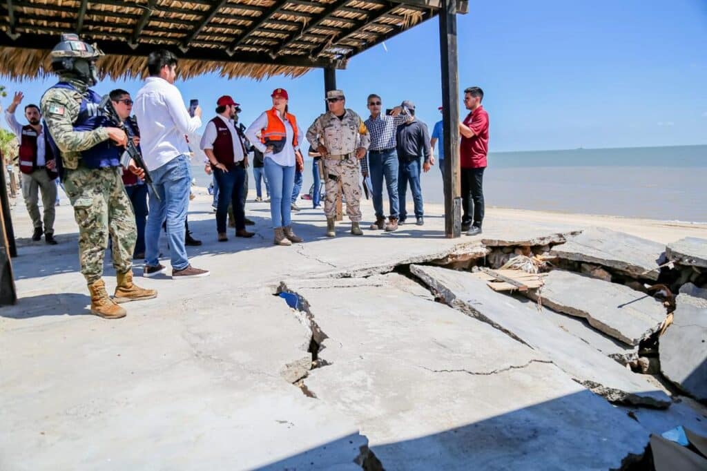 MARINA DEL PILAR ATIENDE NECESIDADES DE PERSONAS AFECTADAS POR HURACáN KAY