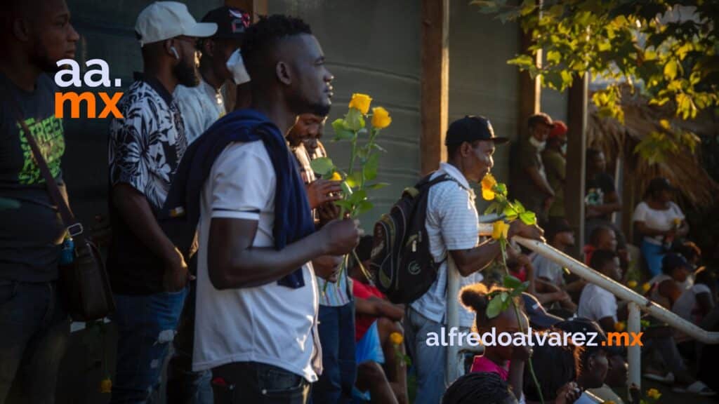 HAITIANOS REALIZAN CONMEMORACIóN POR AQUELLOS QUE MIGRAN