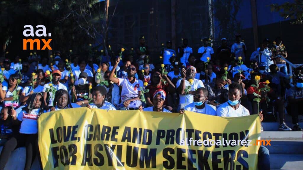 HAITIANOS REALIZAN CONMEMORACIóN POR AQUELLOS QUE MIGRAN