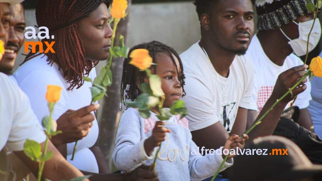 HAITIANOS REALIZAN CONMEMORACIóN POR AQUELLOS QUE MIGRAN