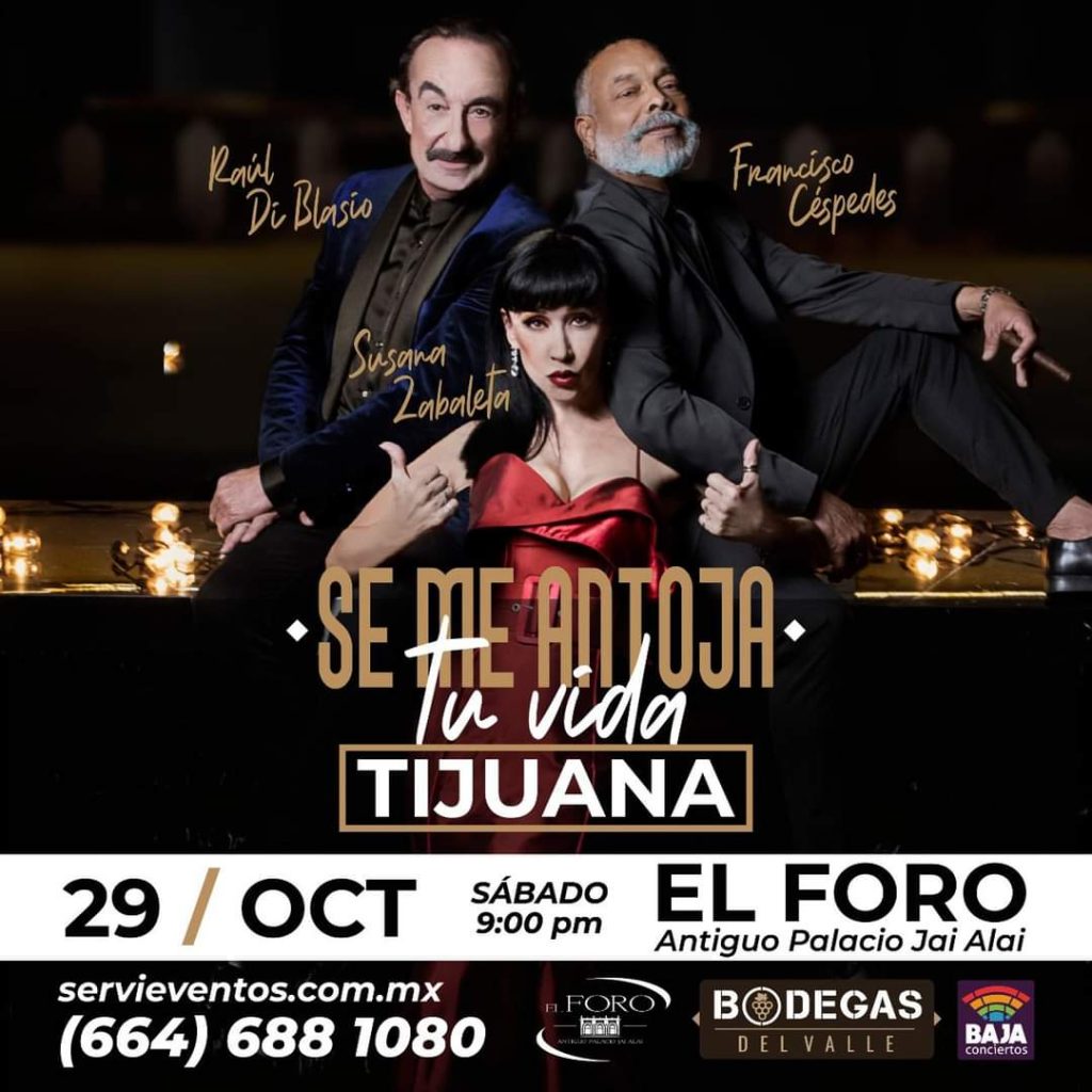 Susana Zabaleta, Francisco Céspedes y Raúl Di Blasio juntos en: 'Se me antoja tu vida'