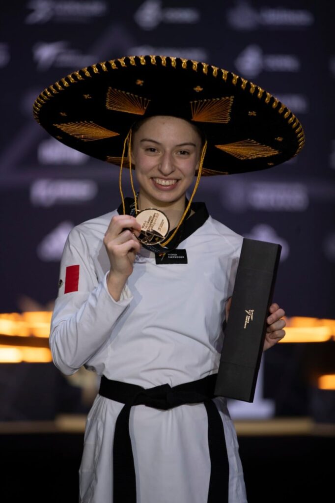 Daniela Souza logra segundo oro azteca en Mundial de Taekwondo