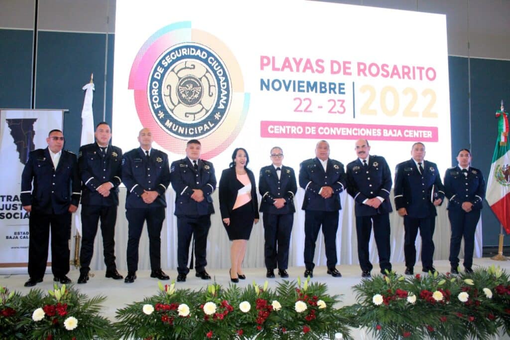 Concluye primer Foro de Seguridad Ciudadana Municipal de Rosarito