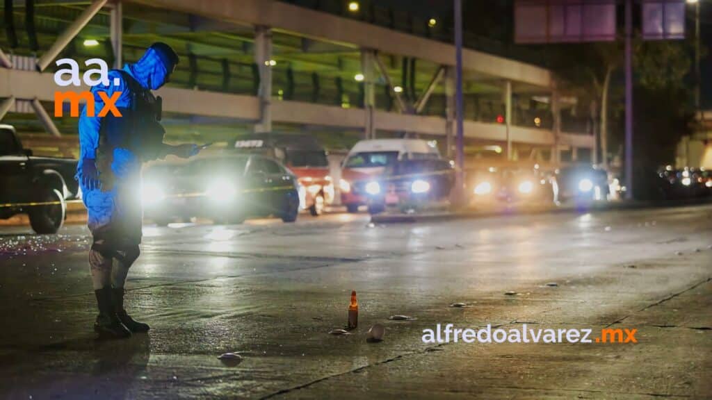 Asesinan a hombre en plena vía rápida