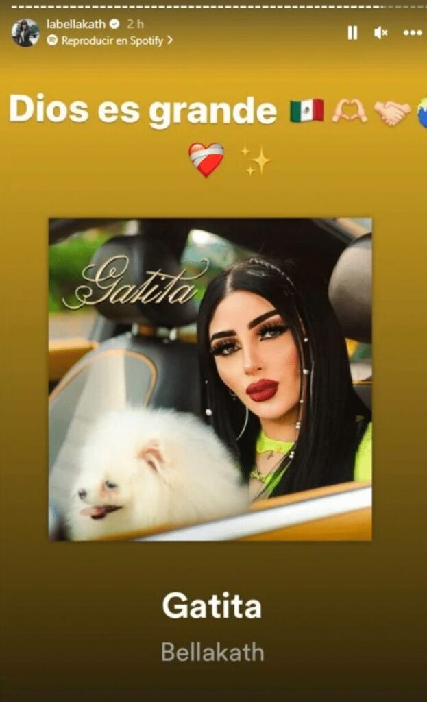 Bellakath y la 'Gatita' regresan a Spotify tras polémica por plagio